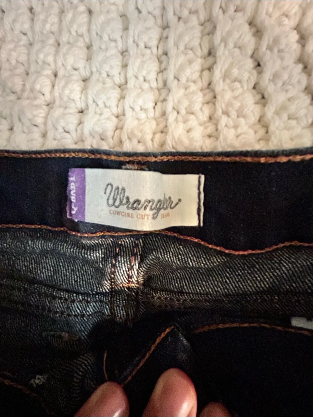 Wrangler Kids Dark Indigo Flare Jeans
